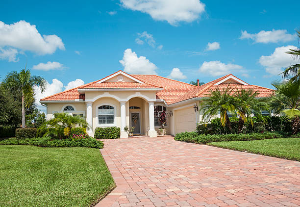 Permeable Paver Driveway in River Park, FL